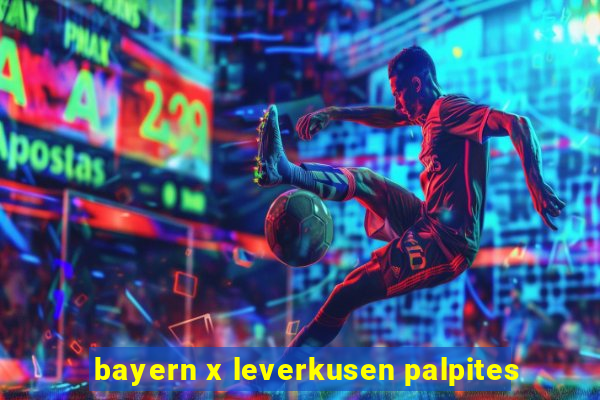 bayern x leverkusen palpites